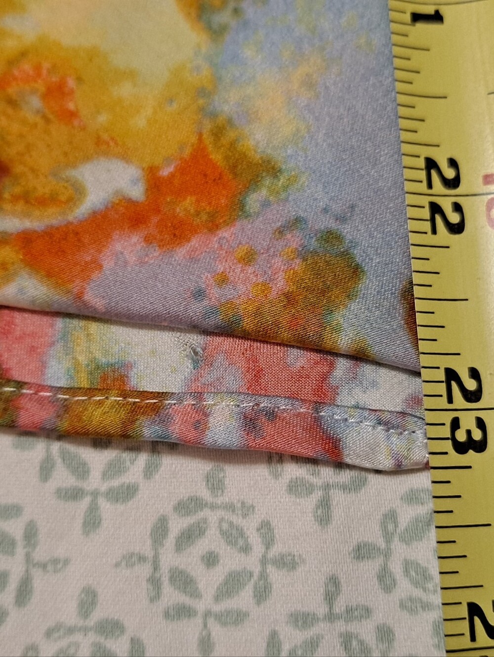 Sunny Leigh Women's Ruffled Floral Blouse in Multicolor Sz M - Picture 2 of 6